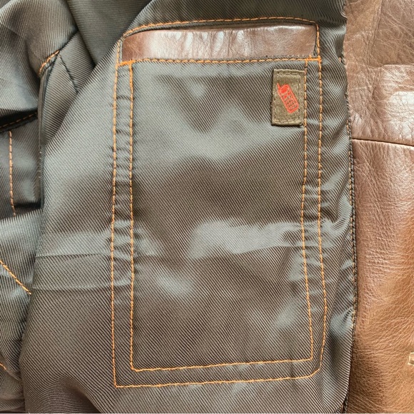 Y2K Brown Danier Leather Jacket - Picture 10 of 15